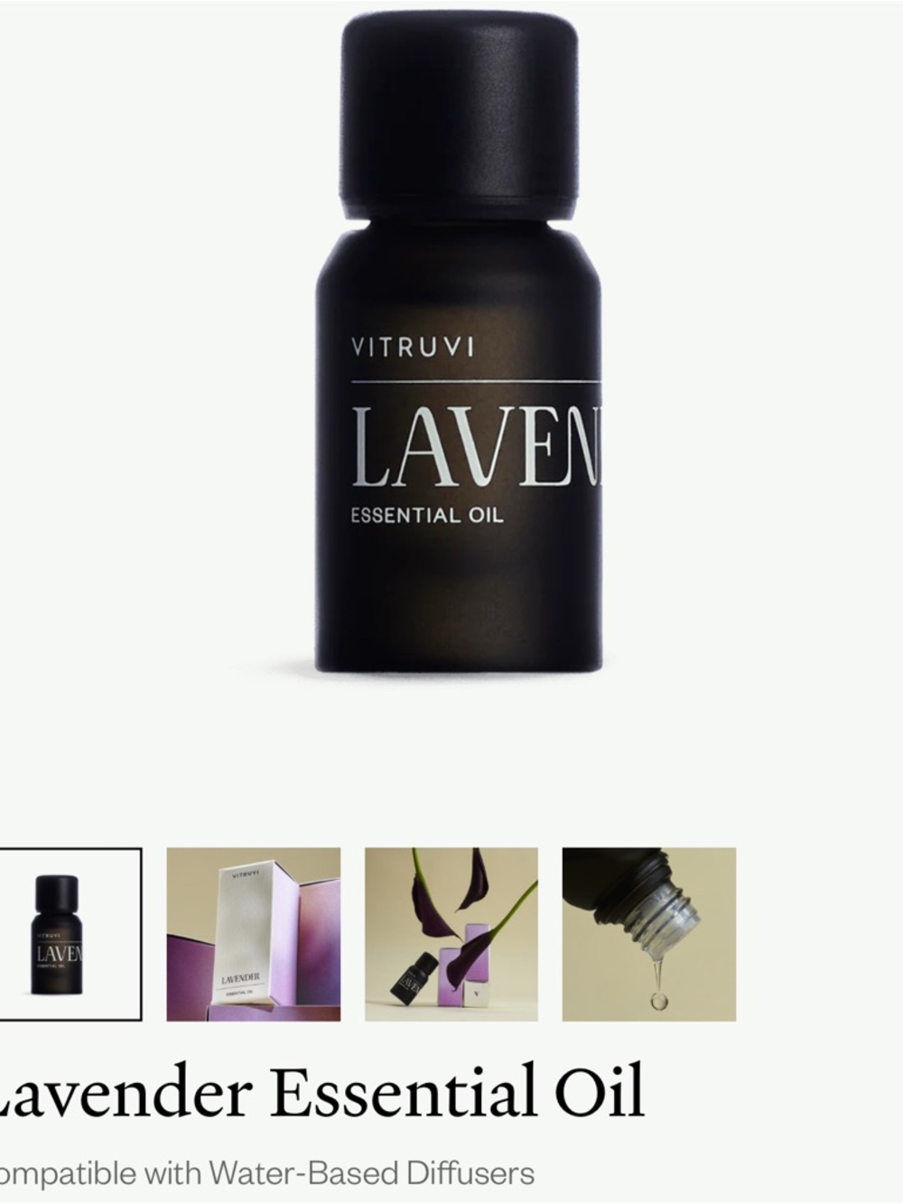 Vitruvi Lavender essential oil
